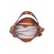 STYLE STRATEGY SANDRA HOBO BAG - BROWN