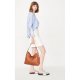 STYLE STRATEGY SANDRA HOBO BAG - BROWN