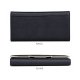 WOMEN LEATHER WALLET LONG TRIFOLD CLUTCH WALLET PURSE FOR LADIES VALENTINE'S DAY GIFT - BLACK