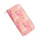 CUTE RAINBOW UNICORN LONG WALLETS LONG PURSE - FLAMINGO PINK