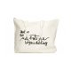 CANVAS TOTE BAG WITH SPECIAL SAYING - ZIPPER TOP INTERIOR POCKET 100% COTTON - BLACK